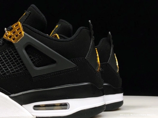 Official Maikesneakers Jordan Metallic Royalty Air Gold-White 308497-032 Black 4 0801